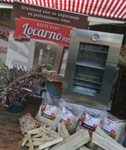 2-L Home & Garden XL Rookoven - RVS - 80x40x28 Cm - 3 Etages 29 2-L Home & Garden XL Rookoven - RVS - 80x40x28 Cm - 3 Etages -Aigostar winkel 1009x1200