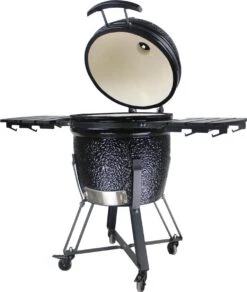 Boets Grill Kamado Grill 21 Inch - 21" - BG21 - Keramisch - Kookoppervlak Ø 44 - Glanzend Zwart -Aigostar winkel 1016x1200 1