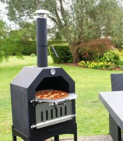 Merkloos MaxxGarden Pizza Oven - Smoker Barbecue Houtskool 45 X 65 X 158cm -Aigostar winkel 1053x1200