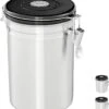 Relaxdays Voorraadbus Koffie - Koffieblik - Luchtdicht - Koffiebus - Zilver - Metaal Groot 1 Relaxdays Voorraadbus Koffie - Koffieblik - Luchtdicht - Koffiebus - Zilver - Metaal Groot -Aigostar winkel 1089x1200 1
