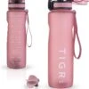 TIGR The Athlete - Drinkfles - Waterfles Met Fruit Filter - 1000ml - Rosé Goud - Met Mengbal Voor Shakes 1 TIGR The Athlete - Drinkfles - Waterfles Met Fruit Filter - 1000ml - Rosé Goud - Met Mengbal Voor Shakes -Aigostar winkel 1100x1200