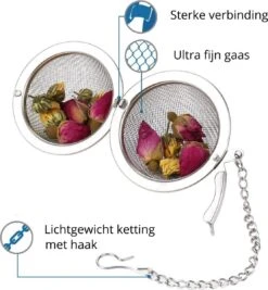 Merkloos Thee Zeef Set 3 Stuks Ø 9 / Ø 7 / Ø 5 - Thee/kruiden Kogel RVS -Thee Ei RVS - Kruiden Zeef/filter RVS 12 Merkloos Thee Zeef Set 3 Stuks Ø 9 / Ø 7 / Ø 5 - Thee/kruiden Kogel RVS -Thee Ei RVS - Kruiden Zeef/filter RVS -Aigostar winkel 1111x1200 2