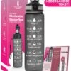 Gluxury Luxe Motivatie Waterfles - Nederlandse Tekst - Drinkfles Met Rietje - 1 Liter Drinkfles - Waterfles Met Tijdmarkering - Inc E-book - Zwart 2 Gluxury Luxe Motivatie Waterfles - Nederlandse Tekst - Drinkfles Met Rietje - 1 Liter Drinkfles - Waterfles Met Tijdmarkering - Inc E-book - Zwart -Aigostar winkel 1115x1200