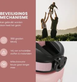 Lacardia Nederlandse Motivatie Waterfles Rosé Goud 'Nederlandse Tekst' - Drinkfles Met Rietje - Waterfles 1 Liter - Waterfles Met Tijdmarkering 14 Lacardia Nederlandse Motivatie Waterfles Rosé Goud 'Nederlandse Tekst' - Drinkfles Met Rietje - Waterfles 1 Liter - Waterfles Met Tijdmarkering -Aigostar winkel 1124x1200