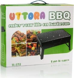 Merkloos Decopatent® Portable Houtskool BBQ - Barbecue - Inklapbaar - Barbecue Houtskool - Tafel Grill - Camping - Strand - Festival - Park -Aigostar winkel 1130x1200 1