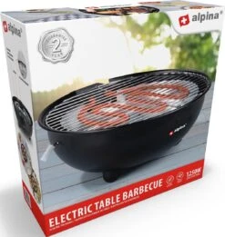 Alpina Elektrische BBQ - Tafel-Barbecue - Geen Rook - Binnen Barbecueën - 1250W - Ø 30 Cm - Zwart 20 Alpina Elektrische BBQ - Tafel-Barbecue - Geen Rook - Binnen Barbecueën - 1250W - Ø 30 Cm - Zwart -Aigostar winkel 1137x1200 2