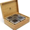 Bredemeijer - Theedoos Naturel Bamboe +4 Blikjes +lepel -Aigostar winkel 1142x1200 3