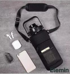 Waterfles 2 Liter + Hoes En Draagband Voor Telefoon - Sportfles - Sport Bidon - Waterfles Met Rietje - Waterkan - Gallon - Schenkfles - Bottle - Drinkfles 2 Liter -Aigostar winkel 1143x1200 1