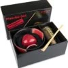 Merkloos Matcha Thee Set Inclusief Handgemaakte Matcha Kom, Bamboe Matcha Klopper, Chasen Houder Rood En Bamboe Maatschep - Complete Matcha Set -Aigostar winkel 1158x1200 1