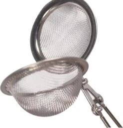 Merkloos 1 Stuk - Theezeef - RVS - Thee-ei - Kruidenbol - RVS - Theezeefje Voor Losse Thee - Thee Bal - Lengte 16cm - Diameter 4.5cm - Thee Zeef -Aigostar winkel 1159x1200