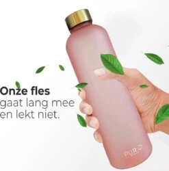 Innovaland Luxe Motivatie Waterfles Roze 1 Liter Drinkfles - BPA Vrij - Volwassenen - Kinderen - Cadeau - Fitnes- Geschenk - Cadeautjes 11 Innovaland Luxe Motivatie Waterfles Roze 1 Liter Drinkfles - BPA Vrij - Volwassenen - Kinderen - Cadeau - Fitnes- Geschenk - Cadeautjes -Aigostar winkel 1187x1200