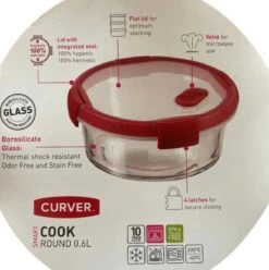 Curver Ovenschaal Klein - 1 Persoon - Ovenschaal Rond - Ovenschaal Met Deksel - Borosilicaat Glas - Breukvast 15 Curver Ovenschaal Klein - 1 Persoon - Ovenschaal Rond - Ovenschaal Met Deksel - Borosilicaat Glas - Breukvast -Aigostar winkel 1195x1200 2