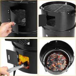 Merkloos Monzana Barbecue-ROKER-Grill-Oven 27 Merkloos Monzana Barbecue-ROKER-Grill-Oven -Aigostar winkel 1197x1200 10