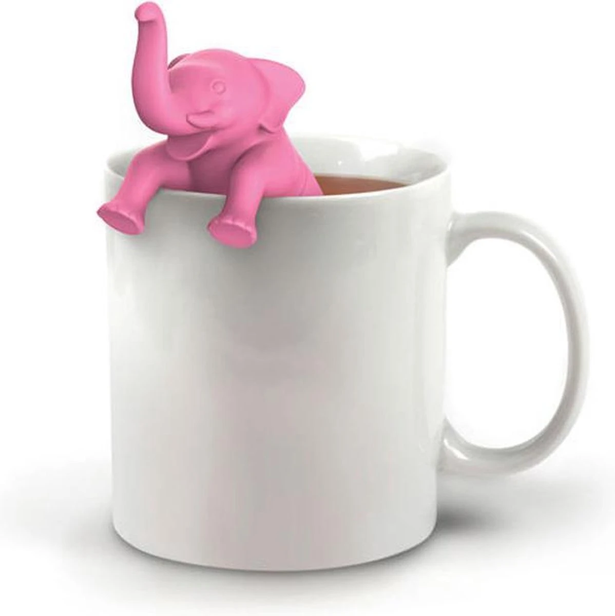 Thee Ei - Olifant - Thee Zeef - Thee Filter - Roze 3 Thee Ei - Olifant - Thee Zeef - Thee Filter - Roze