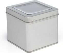 Bredemeijer - Theedoos Naturel Bamboe +4 Blikjes +lepel -Aigostar winkel 1200x1012 2