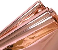 Merkloos Folie Tafelkleed - Rosé Goud - 137 X 274 CM - Tafelzeil -Aigostar winkel 1200x1030