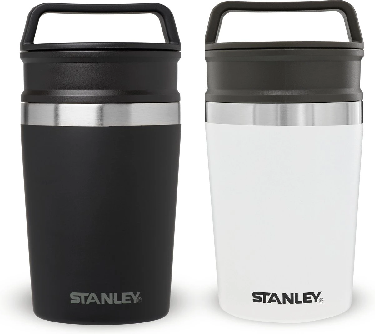 Stanley The Shortstack Travel Thermosbeker - 230 Ml - RVS/Mat Zwart 10 Stanley The Shortstack Travel Thermosbeker - 230 Ml - RVS/Mat Zwart - Afbeelding 8