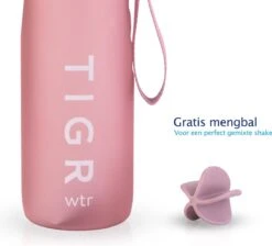 TIGR The Athlete - Drinkfles - Waterfles Met Fruit Filter - 1000ml - Rosé Goud - Met Mengbal Voor Shakes 12 TIGR The Athlete - Drinkfles - Waterfles Met Fruit Filter - 1000ml - Rosé Goud - Met Mengbal Voor Shakes -Aigostar winkel 1200x1087 1
