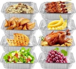 Rechthoekige Kapsalon Aluminium Bak 850cc - 100 Stuks 7 Rechthoekige Kapsalon Aluminium Bak 850cc - 100 Stuks -Aigostar winkel 1200x1093 1