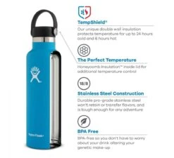 Hydro Flask Standard Mouth Flex Cap Drinkfles (532 Ml) - Zwart 10 Hydro Flask Standard Mouth Flex Cap Drinkfles (532 Ml) - Zwart -Aigostar winkel 1200x1094 9