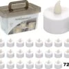 Merkloos Set Theelichtjes LED - Box Met 72 Stuks - INCLUSIEF Batterijen -Aigostar winkel 1200x1097 2