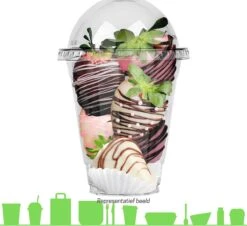 Merkloos Composteerbare Dome Deksel Bol Zonder Gat Ø 95 Mm | PLA | 50 Stuks | Voor Frisdrank En Smoothies 300 Ml - 400 Ml 7 Merkloos Composteerbare Dome Deksel Bol Zonder Gat Ø 95 Mm | PLA | 50 Stuks | Voor Frisdrank En Smoothies 300 Ml - 400 Ml -Aigostar winkel 1200x1100 3