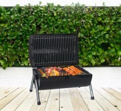 MaxxGarden BBQ - Houtskool Barbecue - Smoker Barbecue - Grilloppervlak (LxB) 38 X 52 Cm - Met Dubbel Grill Vlak - Zwart 12 MaxxGarden BBQ - Houtskool Barbecue - Smoker Barbecue - Grilloppervlak (LxB) 38 X 52 Cm - Met Dubbel Grill Vlak - Zwart -Aigostar winkel 1200x1105