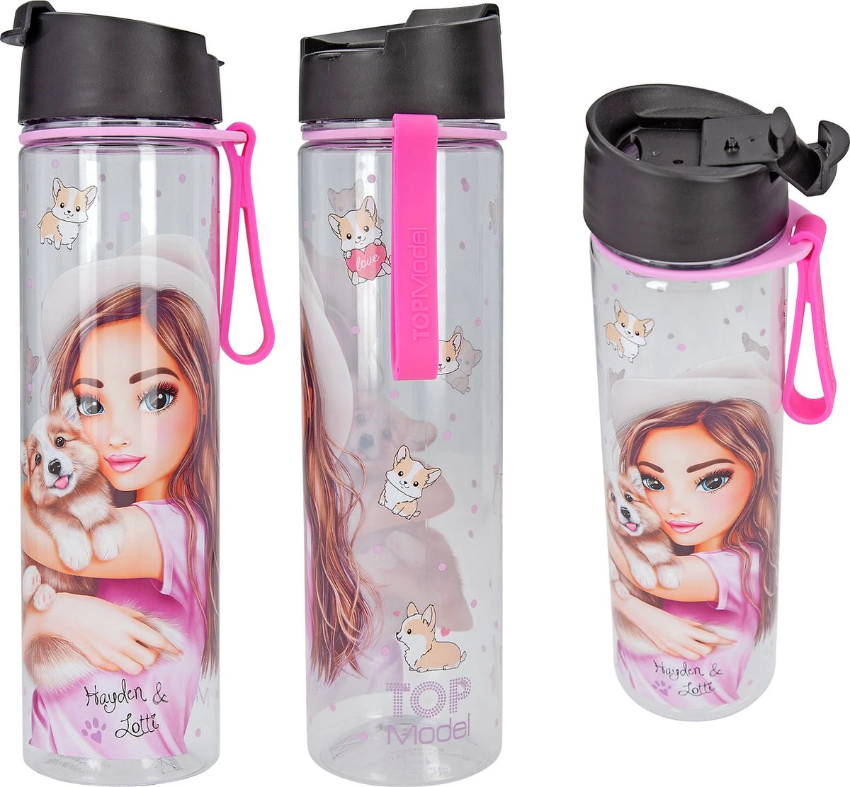 Depesche TOPModel Drinkfles CORGI 3 Depesche TOPModel Drinkfles CORGI