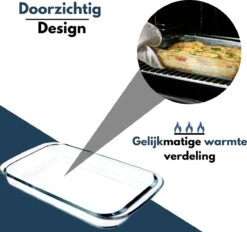 VAIVE 3-delige Ovenschaal Set - Rechthoekig - Glas 13 VAIVE 3-delige Ovenschaal Set - Rechthoekig - Glas -Aigostar winkel 1200x1129 3