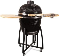 Patton - Kamado 21" - Premium Black - Keramische Barbecue - Incl. Bluetooth Kerntemperatuurmeter - LED Verlichting - Large - Compleet - Zwart 35 Patton - Kamado 21" - Premium Black - Keramische Barbecue - Incl. Bluetooth Kerntemperatuurmeter - LED Verlichting - Large - Compleet - Zwart -Aigostar winkel 1200x1139