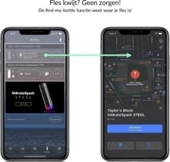 Hidrate Spark Straw Slimme Waterfles - Staal - 620ml - LED Verlichting - Zwart 19 Hidrate Spark Straw Slimme Waterfles - Staal - 620ml - LED Verlichting - Zwart -Aigostar winkel 1200x1144 1