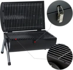 MaxxGarden BBQ - Houtskool Barbecue - Smoker Barbecue - Grilloppervlak (LxB) 38 X 52 Cm - Met Dubbel Grill Vlak - Zwart 14 MaxxGarden BBQ - Houtskool Barbecue - Smoker Barbecue - Grilloppervlak (LxB) 38 X 52 Cm - Met Dubbel Grill Vlak - Zwart -Aigostar winkel 1200x1148 1