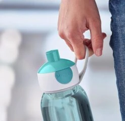 Mepal – Waterfles Pop-up Campus – 500 Ml – Turquoise – Drinkfles Kinderen – Zicht Op Inhoud – BPA Vrij -Aigostar winkel 1200x1157 1