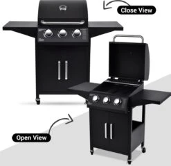 MaxxGarden Gas Barbecue - 3 Branders - Incl. Gratis BBQ Set -Aigostar winkel 1200x1160 5