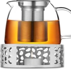 INTIRILIFE Theepot Warmer In Zilver – Roestvrijstalen Theepot Met Patroon Voor Hittebestendige Theepotten – Roestvrijstalen Theewarmer Voor Koffie, Thee En Nog Veel Meer. 12 INTIRILIFE Theepot Warmer In Zilver – Roestvrijstalen Theepot Met Patroon Voor Hittebestendige Theepotten – Roestvrijstalen Theewarmer Voor Koffie, Thee En Nog Veel Meer. -Aigostar winkel 1200x1164 13