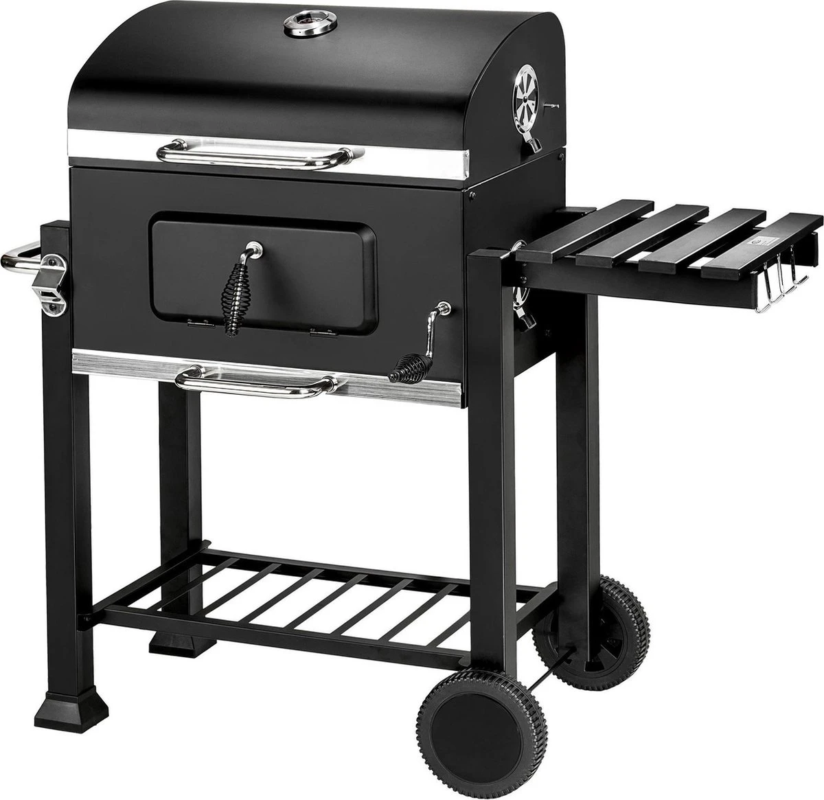 TecTake Florian Houtskoolbarbecue - 55x36 - Zwart 3 TecTake Florian Houtskoolbarbecue - 55x36 - Zwart