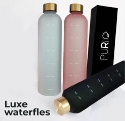 Innovaland Luxe Waterfles Zwart- Motivatiefles - 1 Liter Drinkfles - BPA Vrij - Volwassenen - Kinderen - Cadeau - Geschenk - Fitnes 15 Innovaland Luxe Waterfles Zwart- Motivatiefles - 1 Liter Drinkfles - BPA Vrij - Volwassenen - Kinderen - Cadeau - Geschenk - Fitnes -Aigostar winkel 1200x1166 1