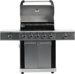 Gasbarbecue En Grill - 5 + 1 Branders + 1 Infrarood Zijbrander - Buitenkeuken - Edelstaal BBQ -Aigostar winkel 1200x1182 3