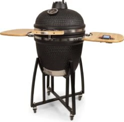 Patton - Kamado 21" - Premium Black - Keramische Barbecue - Incl. Bluetooth Kerntemperatuurmeter - LED Verlichting - Large - Compleet - Zwart 26 Patton - Kamado 21" - Premium Black - Keramische Barbecue - Incl. Bluetooth Kerntemperatuurmeter - LED Verlichting - Large - Compleet - Zwart -Aigostar winkel 1200x1184 11