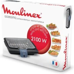 Moulinex BG134812 Barbecue Tafelblad Electrisch 2100W Zwart, Blauw, Zilver Barbecue 19 Moulinex BG134812 Barbecue Tafelblad Electrisch 2100W Zwart, Blauw, Zilver Barbecue -Aigostar winkel 1200x1194 7