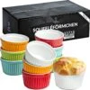 Chefarone Mini Ronde Ovenschalen - Mini Vormpjes Set Van 10 - Bakvormen Keramiek 200 ML - Crème Brulée Schaaltje - Multicolor 1 Chefarone Mini Ronde Ovenschalen - Mini Vormpjes Set Van 10 - Bakvormen Keramiek 200 ML - Crème Brulée Schaaltje - Multicolor -Aigostar winkel 1200x1195 4
