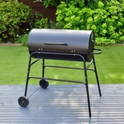 BBQ XL Houtskoolbarbecue - Cilindervorm - Grilloppervlak (LxB) 71 X 35 Cm - Zwart 17 BBQ XL Houtskoolbarbecue - Cilindervorm - Grilloppervlak (LxB) 71 X 35 Cm - Zwart -Aigostar winkel 1200x1196