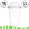 Merkloos Composteerbare Wegwerpbeker Met Dome Deksel Met Gat Voor Frisdrank En Smoothies | 400 Ml | Ø 95 Mm | PLA | 100 Stuks 2 Merkloos Composteerbare Wegwerpbeker Met Dome Deksel Met Gat Voor Frisdrank En Smoothies | 400 Ml | Ø 95 Mm | PLA | 100 Stuks -Aigostar winkel 1200x1198 13