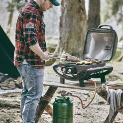 Burnhard Draagbare 2-Branders Gasbarbecue - Afdekhoes - BBQ Wayne 32 Burnhard Draagbare 2-Branders Gasbarbecue - Afdekhoes - BBQ Wayne -Aigostar winkel 1200x1200 1055