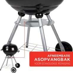 BBQ Collection Houtskoolbarbecue - Kogelbarbecue 45 X 60 Centimeter - Ronde Barbecue - Barbecue Op Wielen - Zwart - Metaal 30 BBQ Collection Houtskoolbarbecue - Kogelbarbecue 45 X 60 Centimeter - Ronde Barbecue - Barbecue Op Wielen - Zwart - Metaal -Aigostar winkel 1200x1200 1083