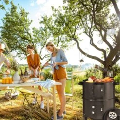 Merkloos Monzana Barbecue-ROKER-Grill-Oven 32 Merkloos Monzana Barbecue-ROKER-Grill-Oven -Aigostar winkel 1200x1200 1091