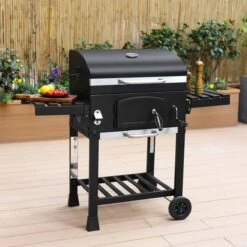 Alice's Garden Houtskool BBQ Bernard - Smoker - Verstelbare Houtskoolbak - Zwart 17 Alice's Garden Houtskool BBQ Bernard - Smoker - Verstelbare Houtskoolbak - Zwart -Aigostar winkel 1200x1200 1094