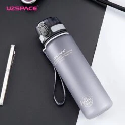 Sport & Outdoor Drinkfles, Waterfles, Sportfles, 500 Ml, Zwart/Wit (Nieuwe Editie), Tritan, BPA-vrij, Gym, Loop, Wandel, Yoga, Tennis, Voetbal, Gift, Cadeau, Miracle Shop -Aigostar winkel 1200x1200 114