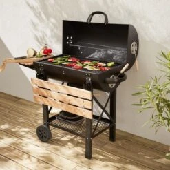 Aigostar winkel 16 Alice's Garden | BBQ Serge | Houtskool | 114x75x98cm | Zwart