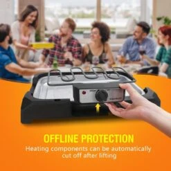 Aigostar Lava 30LDQ - Elektrische Grill - BBQ - Tafel Barbecue - Grilloppervlakte 41 X 24 Cm - 2000 Watt 11 Aigostar Lava 30LDQ - Elektrische Grill - BBQ - Tafel Barbecue - Grilloppervlakte 41 X 24 Cm - 2000 Watt -Aigostar winkel 1200x1200 1152